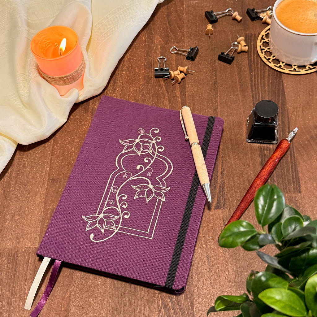 Carnet de croquis 60 pages - Collection Eclosion Motif Nectar - Format A5