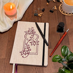 Carnet de croquis 60 pages - Collection Eclosion Motif Nectar - Format A5