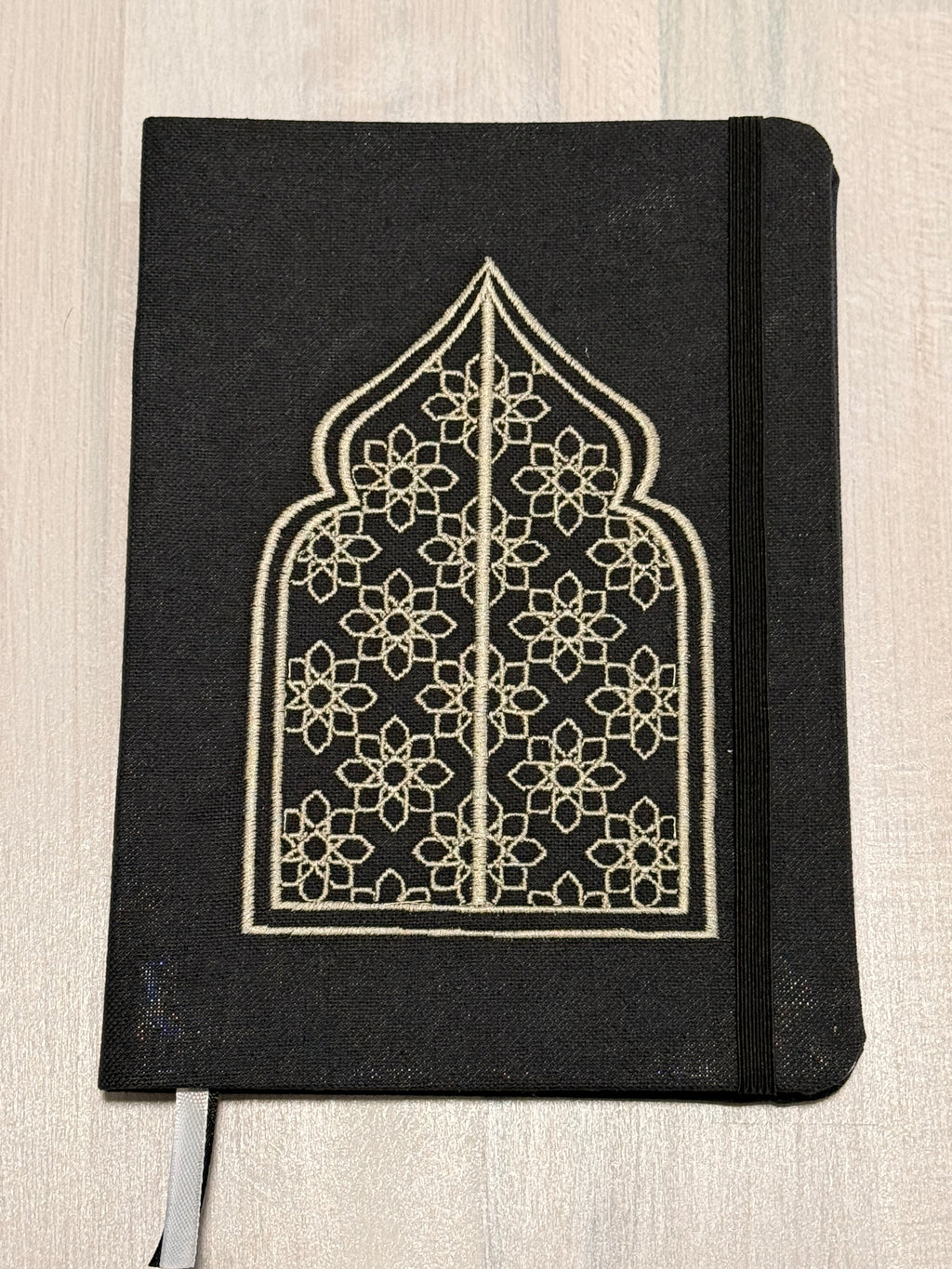 Carnet de notes 80 pages - Collection Entrelacs Motif Ebène - Format A5