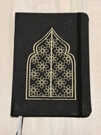 Carnet de notes 80 pages - Collection Entrelacs Motif Ebène - Format A5