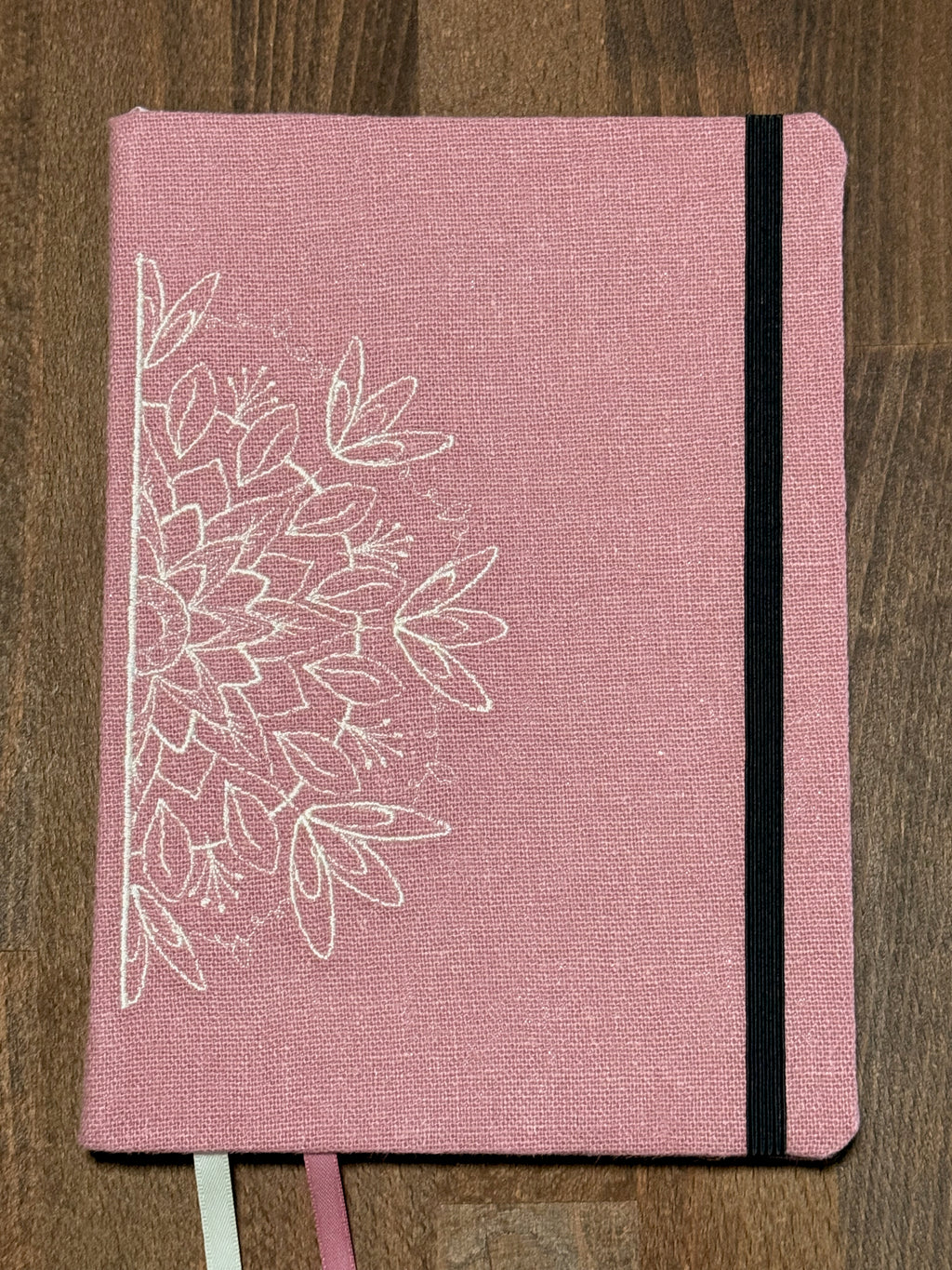 Carnet de croquis 100 pages - Collection Eclosion Motif Pensée - Format A5