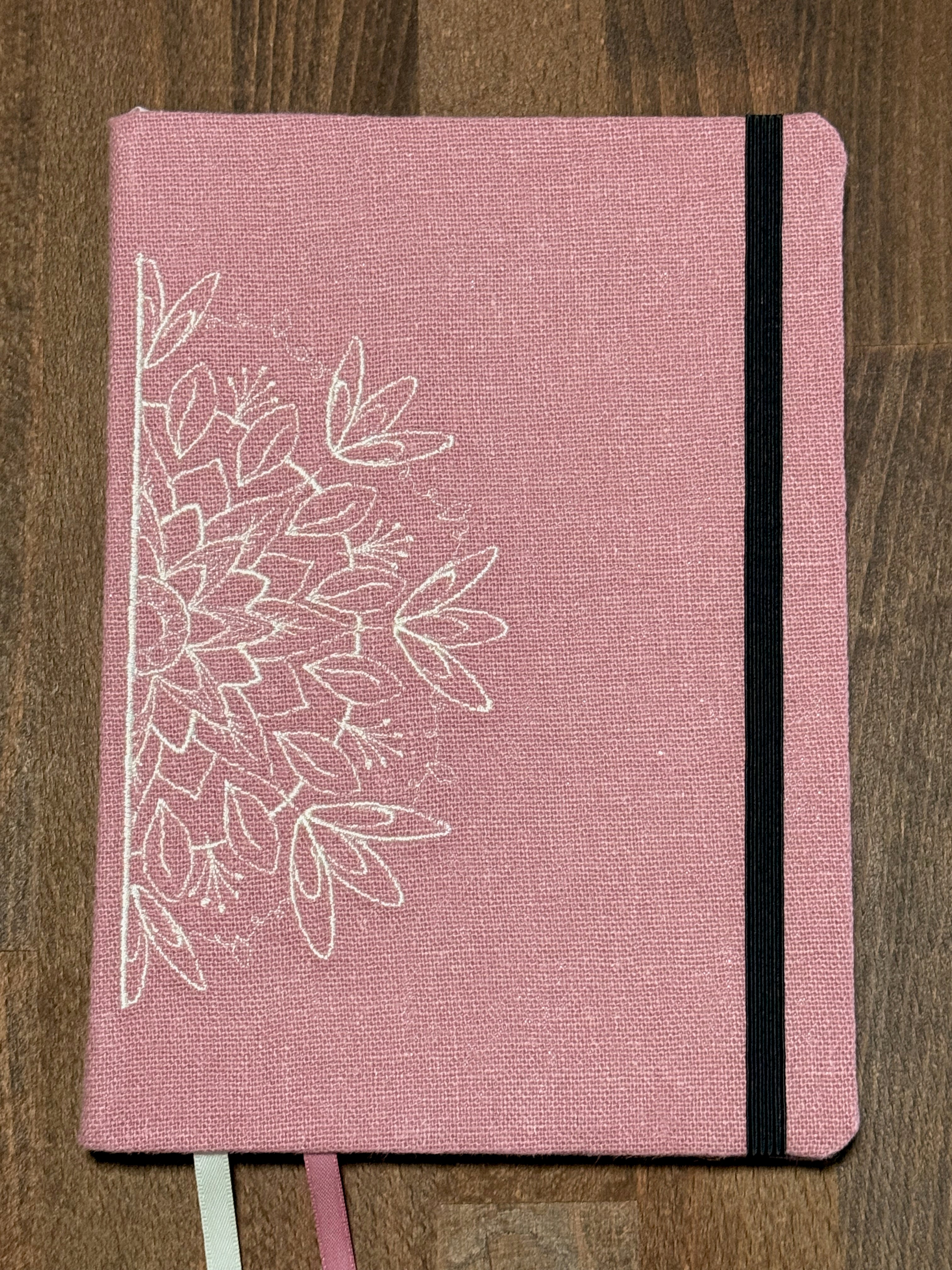 Carnet de croquis 100 pages - Collection Eclosion Motif Pensée - Format A5