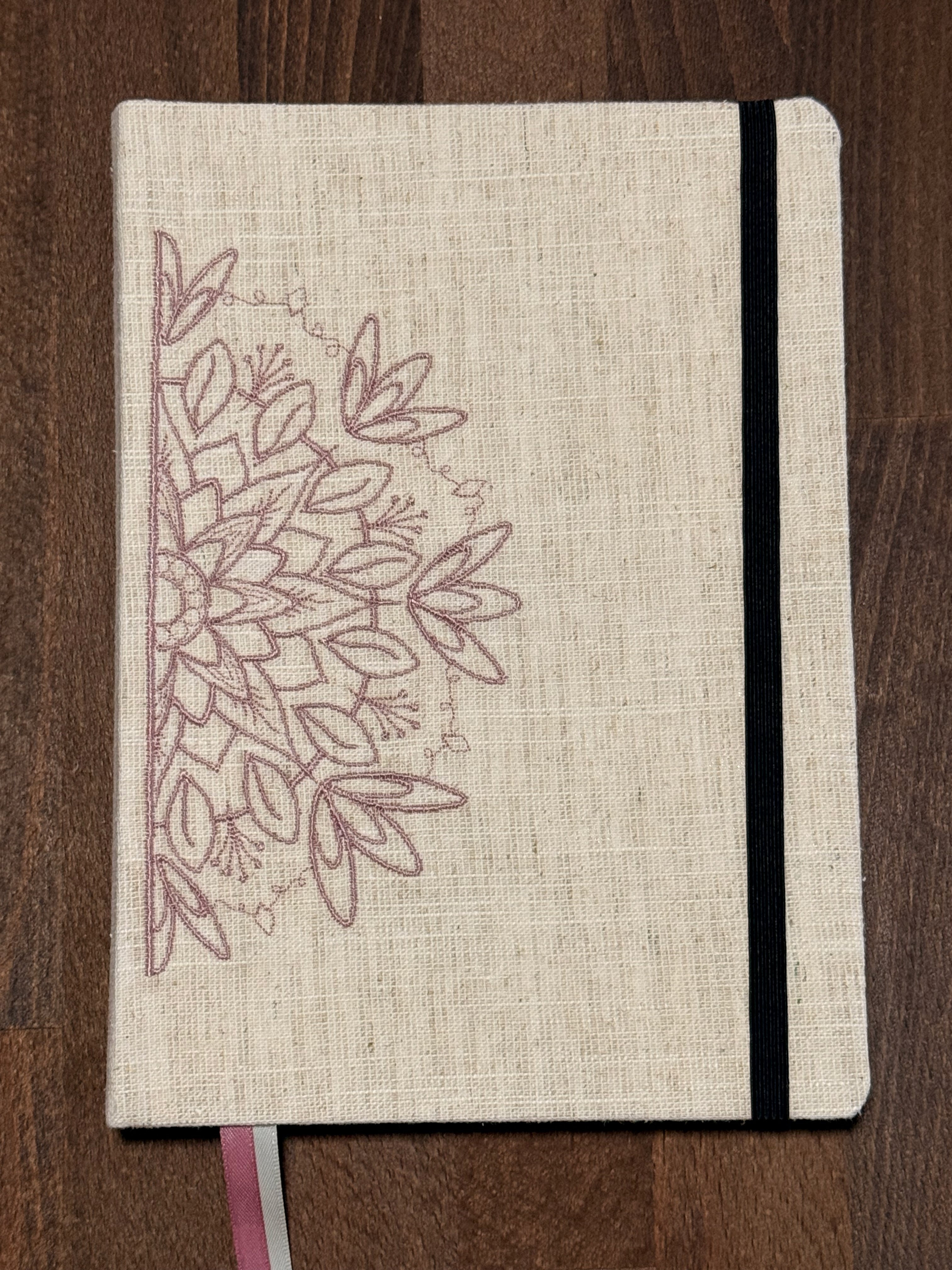 Carnet A5 - Collection Eclosion Motif Pensée