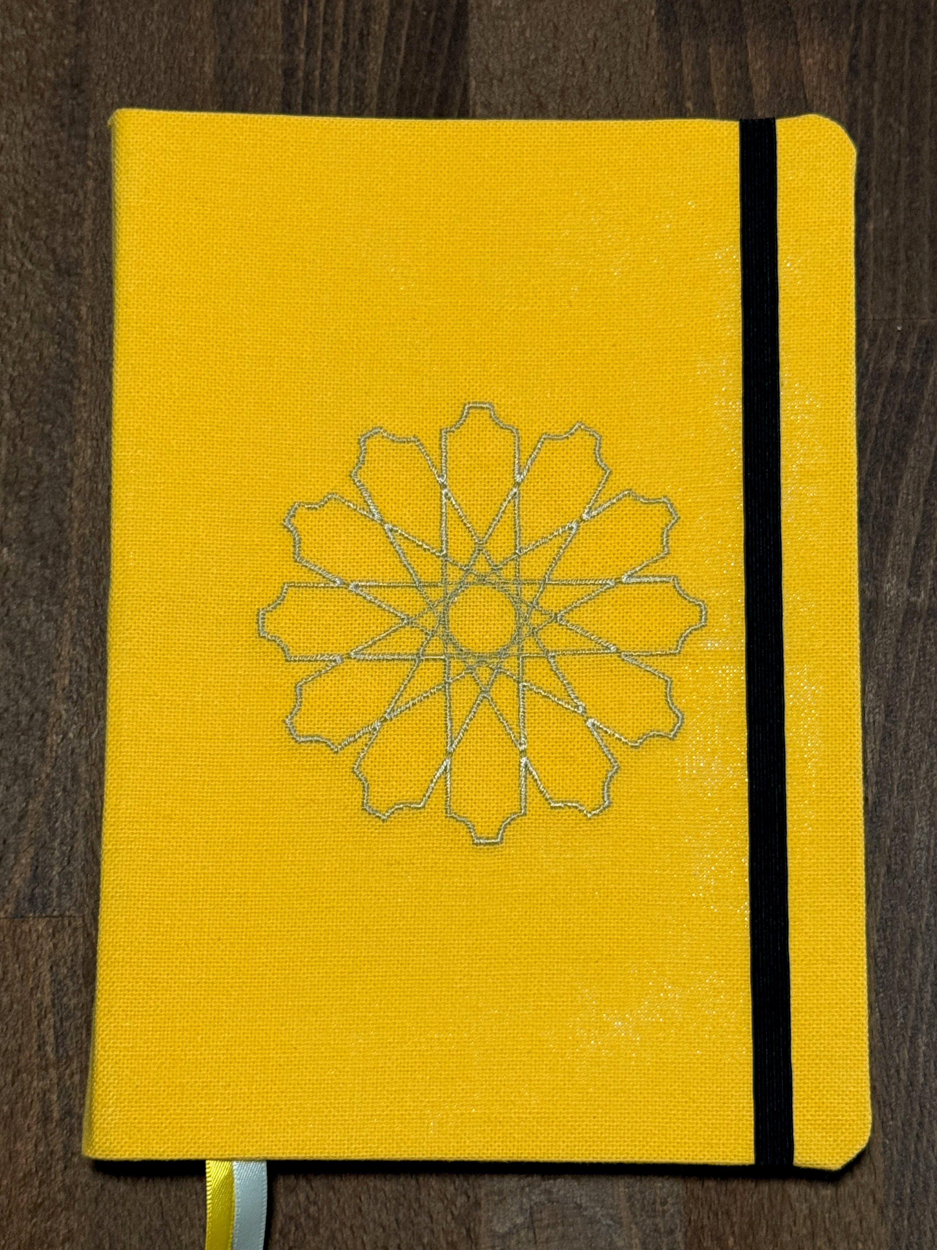 Carnet A5 - Collection Entrelacs Motif Ambre