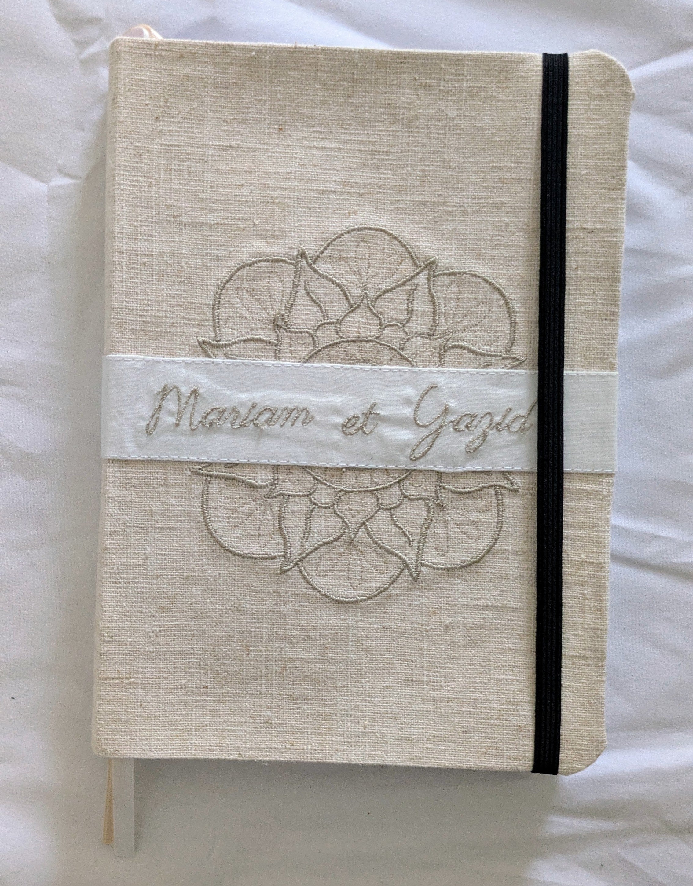 Carnet A5 - Livre d'or personnalisable